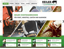 Tablet Screenshot of keiler.net